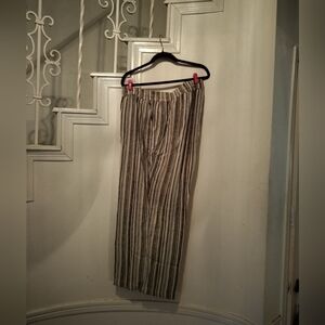 Striped Straight Leg Pants (LAST CALL)